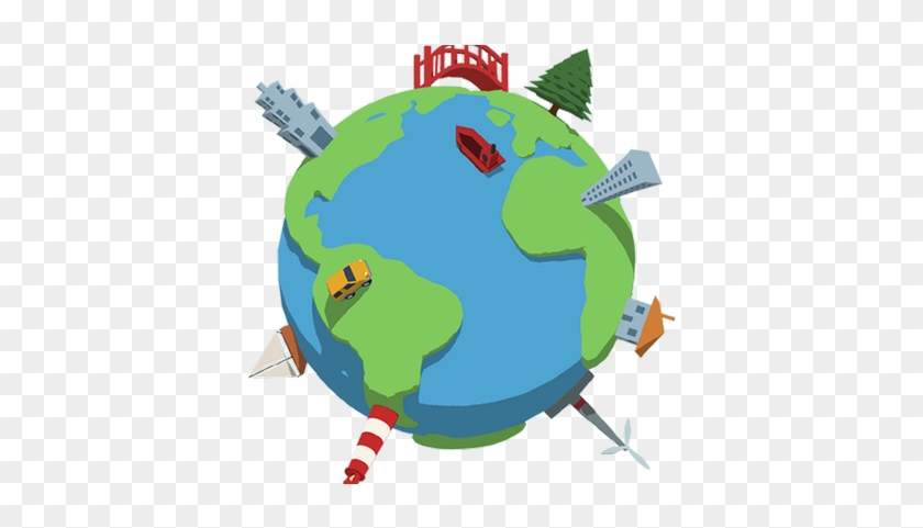 Edorble - World 3d Png #1366981