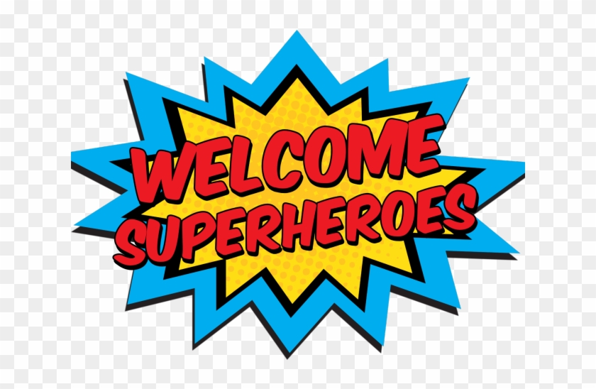 Planets Clipart Space Camp - Superhero Birthday Welcome Sign #1367069
