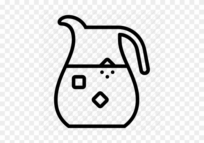 Juice Jug Outline Clipart Juice Jug Clip Art - Jug Coloring #1367167