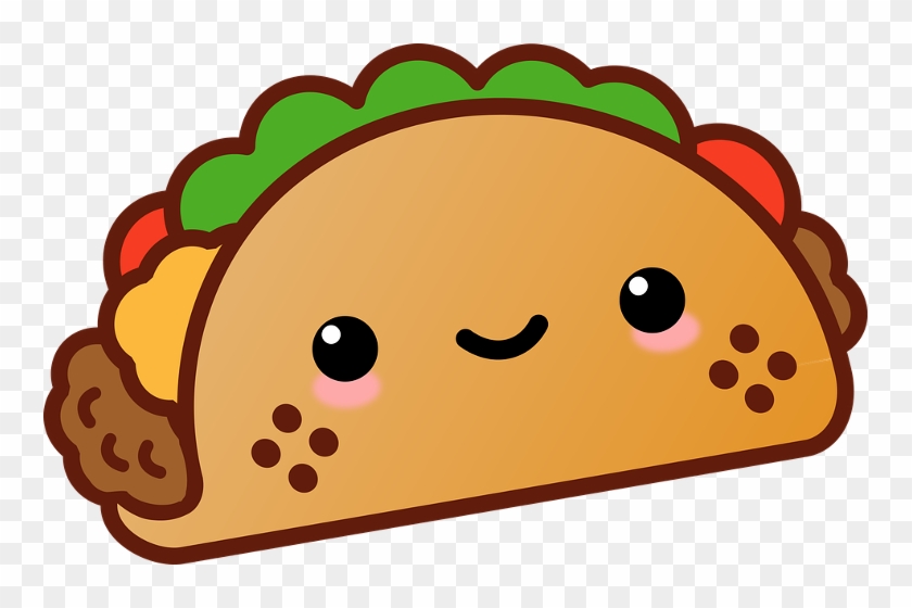 Taco Cuisine Video Food Kawaii - Kawaii Taco #1367224