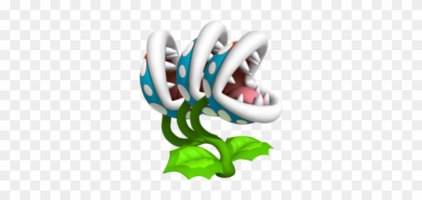 Mario Clipart Piranha Plant - Mario Blue Piranha Plant #1367256