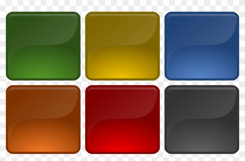 Push-button Download Computer Icons Red - Cuadrado De Colores Png #1367356