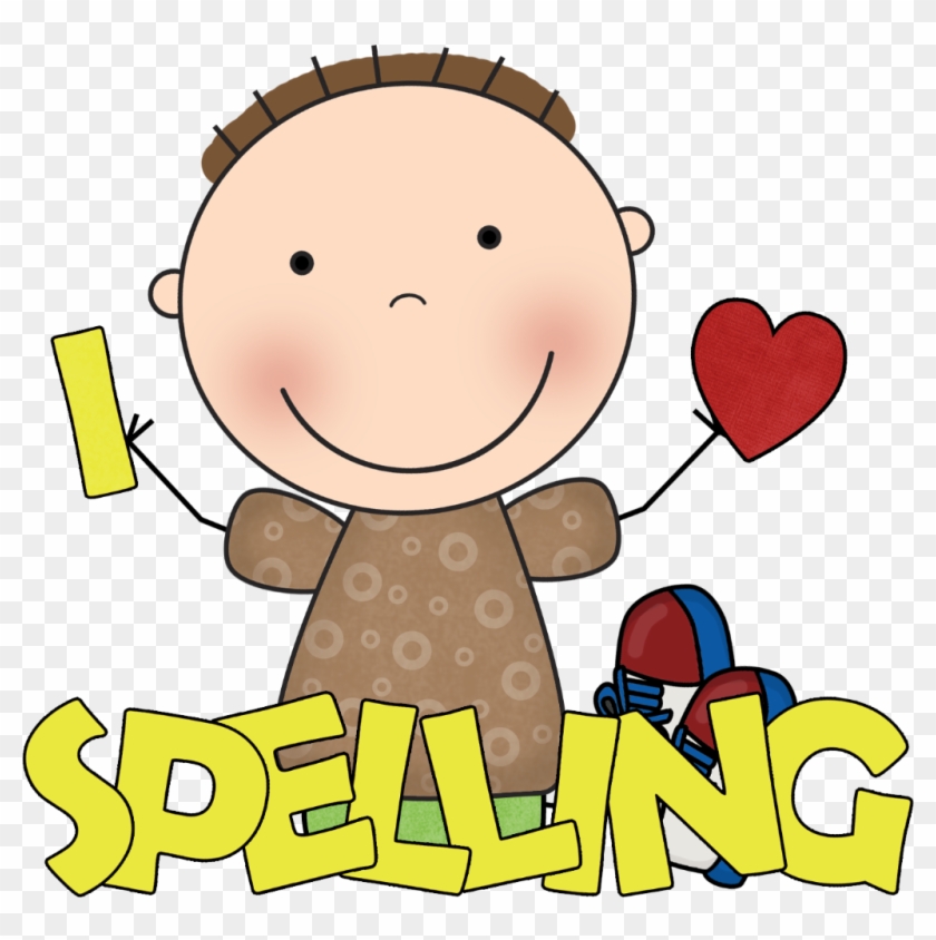 Scrabble Clipart Child - Spelling Clip Art #1367384