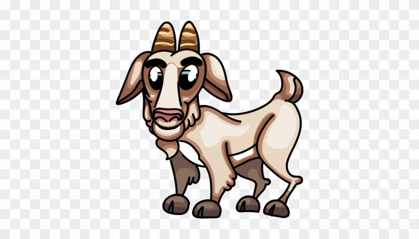 Foma The Fainting Goat - Cartoon - Free Transparent PNG Clipart Images  Download
