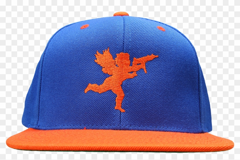 Cupid On Royal/orange - Baseball Cap #1367646