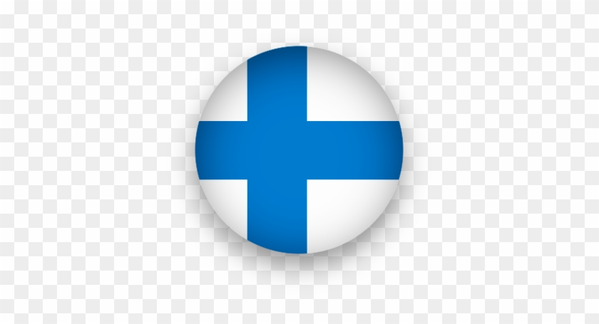 Free Animated Finland Flag Gifs Finnish Clipart Reflection - Finland Flag Round Png #1367678