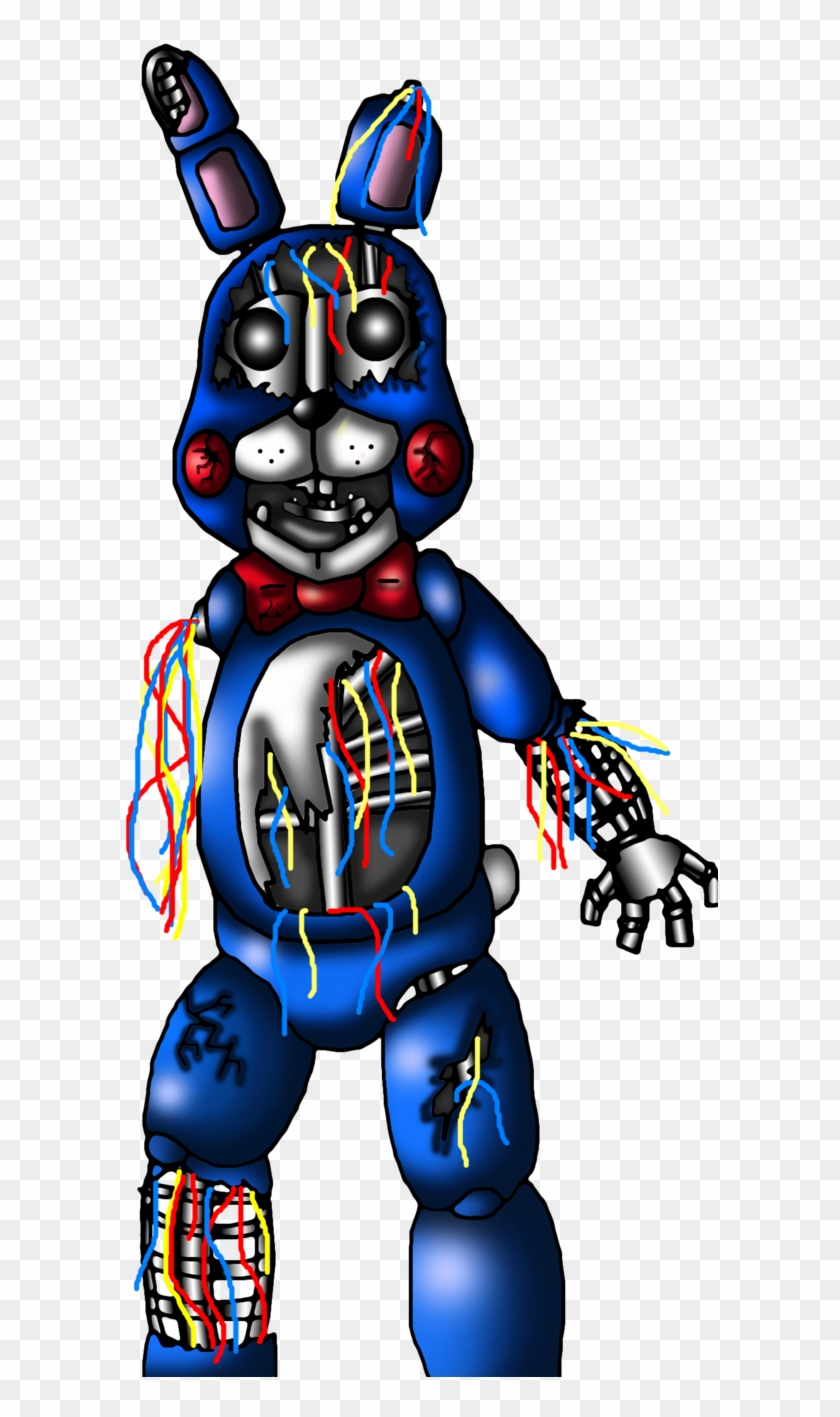 Parking Lot Clipart Background - Fnaf 2 Background Withered Bonnie #1367700