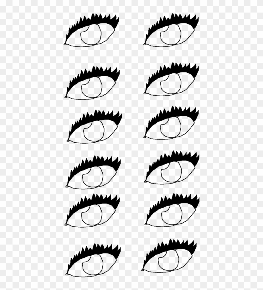 Eyelash Extensions Eyebrow Clip Art Transparente - Eyelash #1367725