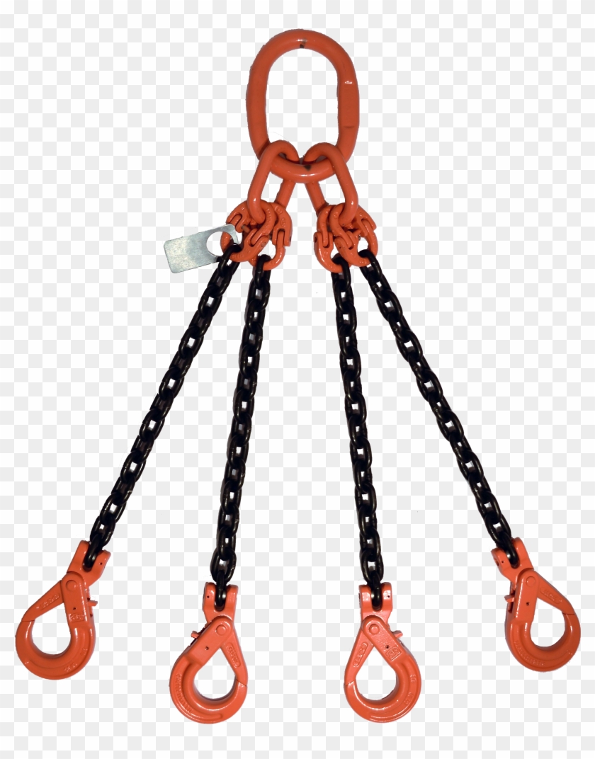 Clip Art Free Download Png For Free - 4 Leg Chain Sling Hook #1367753
