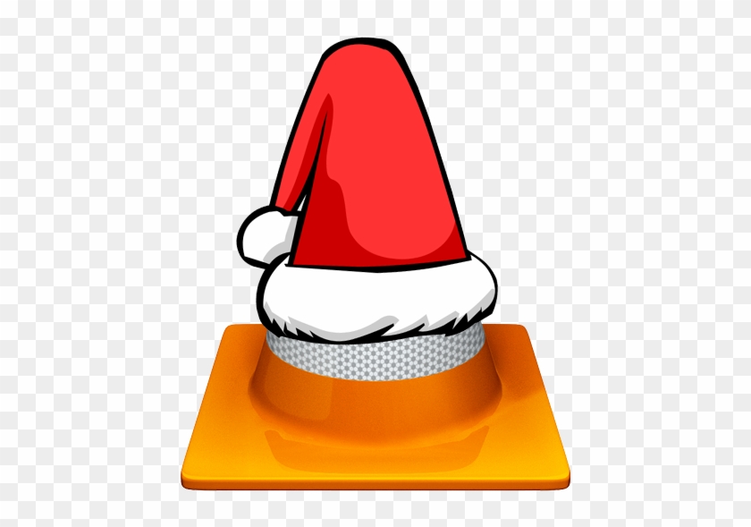 Cone With Santa Clause Hat - Santa Suit #1367793