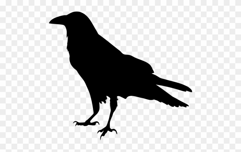 Raven Silhouette Public Domain Vectors - Raven Silhouette #1368074