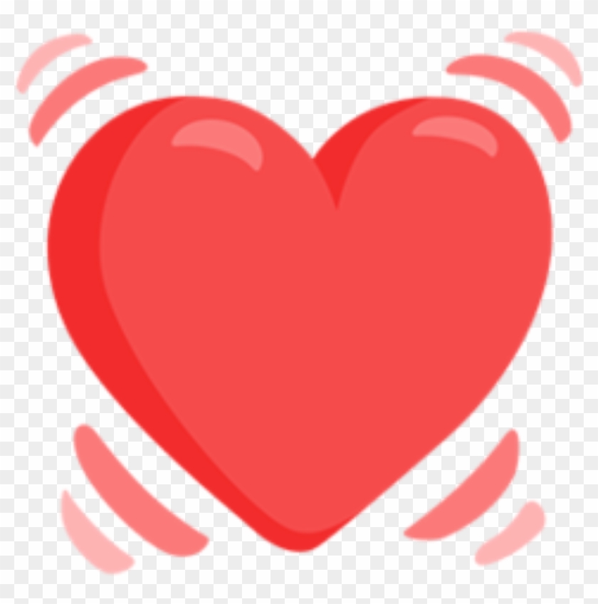 Beat Heart Red Emoji Minebazzi Heart Ijm - Emoji Heart Beat #1368107