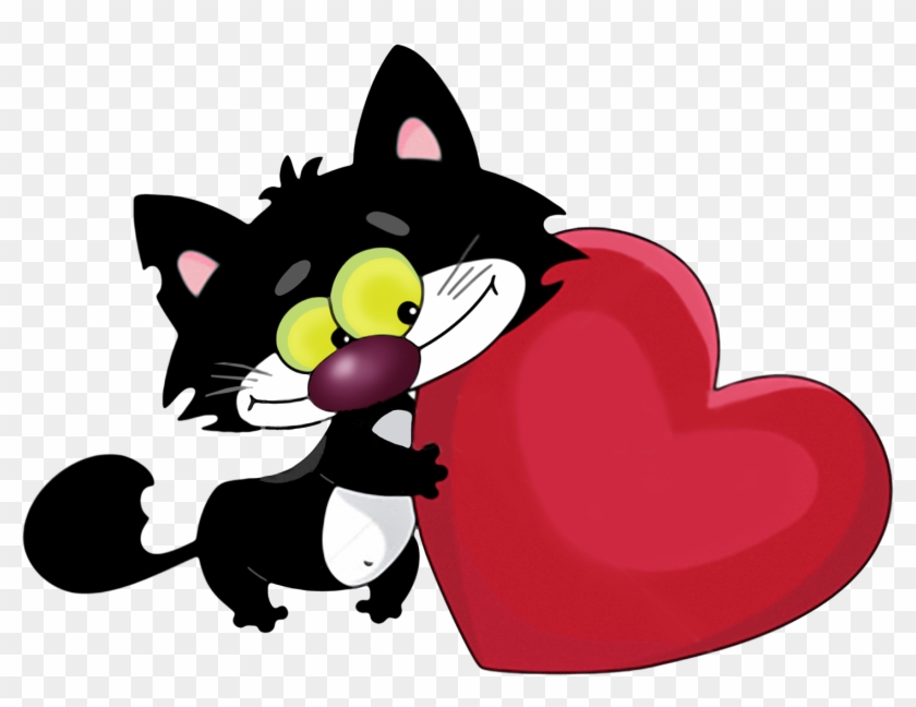 Hebergeur D'image - Cat Love Clip Art #1368112