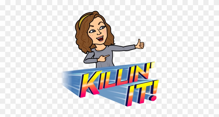 I Hope Everyone Is Enjoying Their First Days Of Summer - High Five Bitmoji #1368169