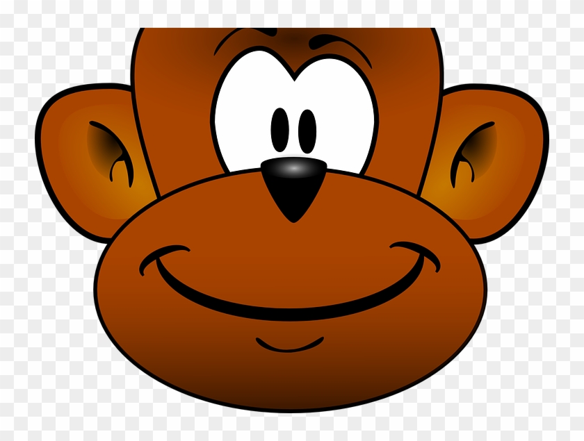Quiz On What's Up, Chimp By Pat - Cartoon Monkey Head #1368191