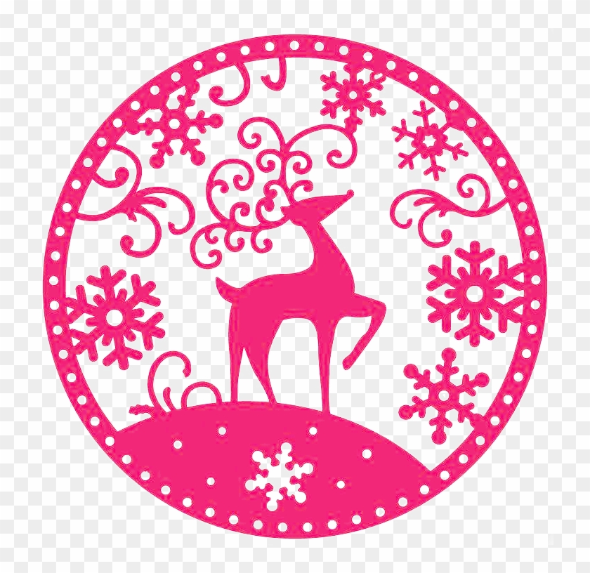 Christmas Silhouettes, Stencils Amp Scherenschnitte - Tattered Lace Reindeer #1368286