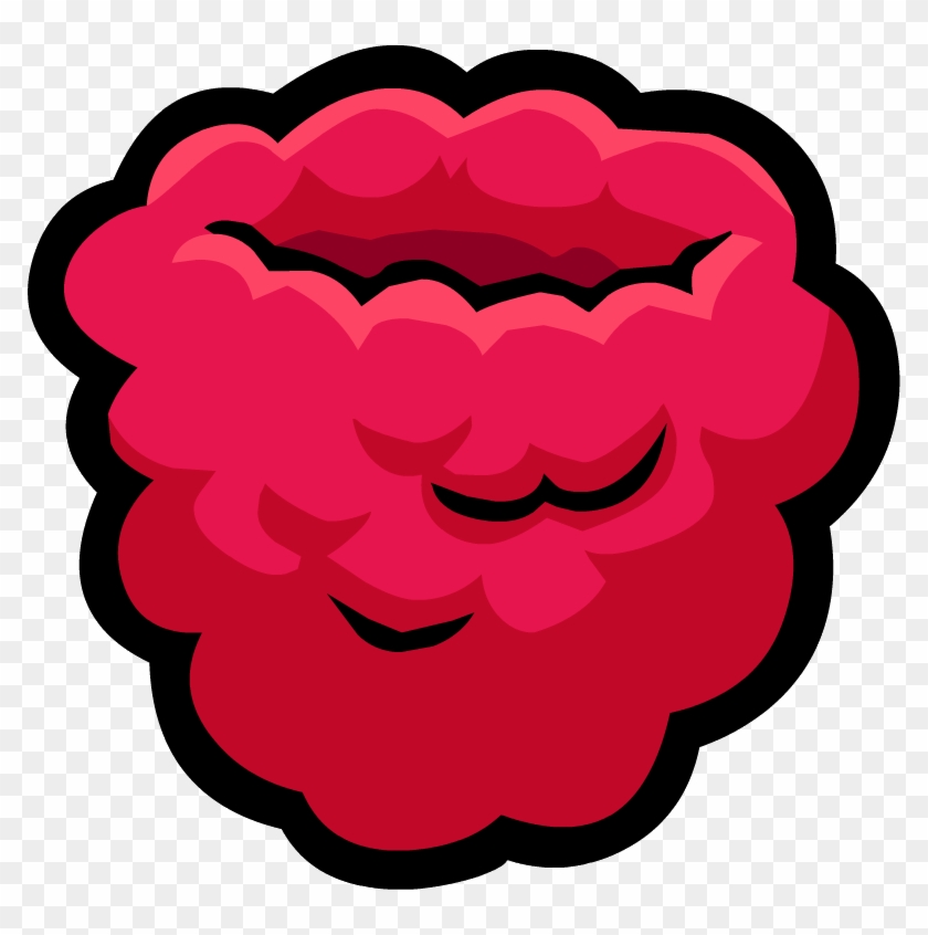 Rapsberry Clipart Outline - Outline Of A Raspberry #1368303