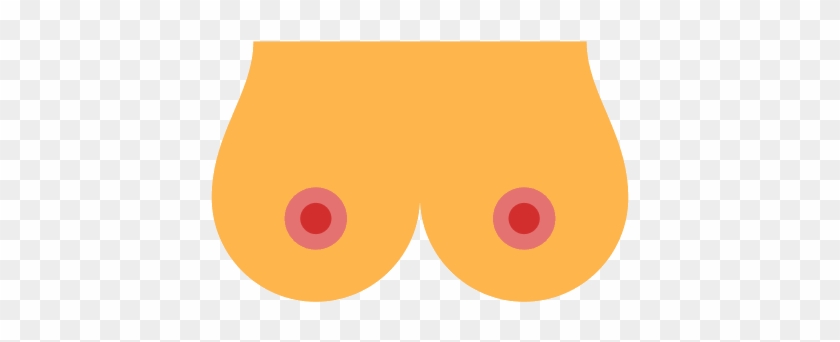 Graphic Black And White Library Icons - Boobs Icon #1368309