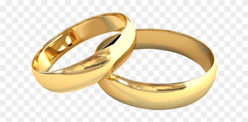 Jewelry Clipart Wedding Ring - Gold Wedding Ring Png #1368385