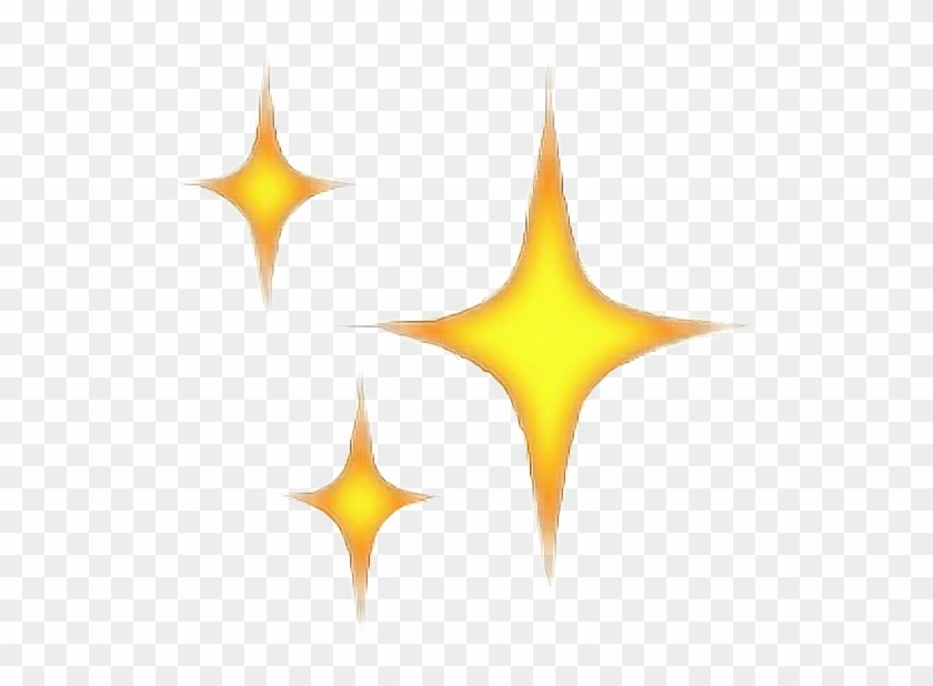 Banner Royalty Free Library Stars Emoji Sparkle Yellow - Aesthetic Orange Png #1368469