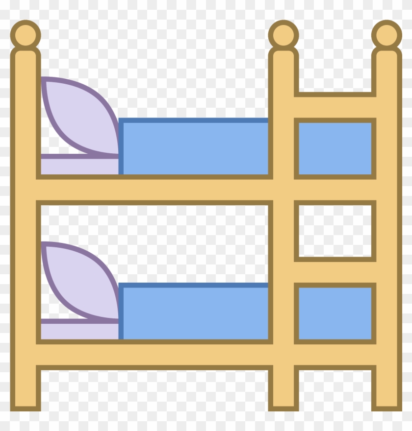 Clipart Bed Bunk Bed - Bunk Bed #1368538