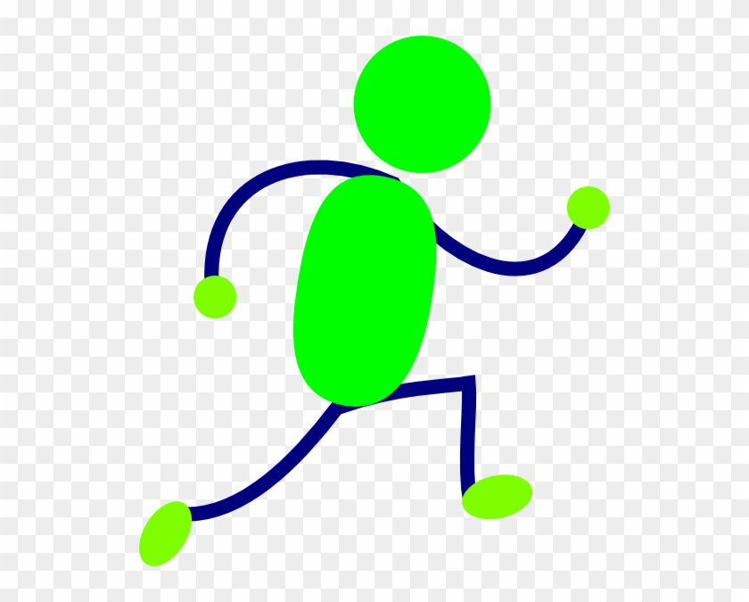 Green Runner Clip Art At Clker Com - Clip Art Runner #1368543