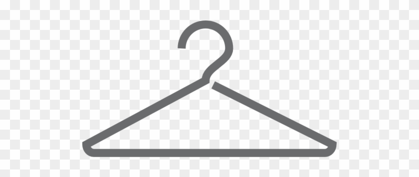 Clothes Hanger Logo Вешалка Значок Бесплатно Из Outline - Cabide Icon #1368548