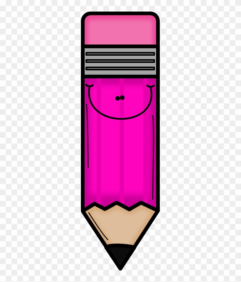 Violet Clipart Pink Pencil - Colorful Pencil Clip Art #1368666