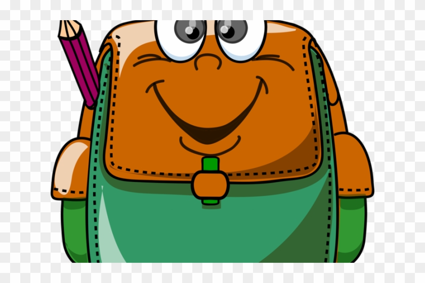 Bag Clipart Clip Art School - Cartoon Pics Of School Bag #1368811