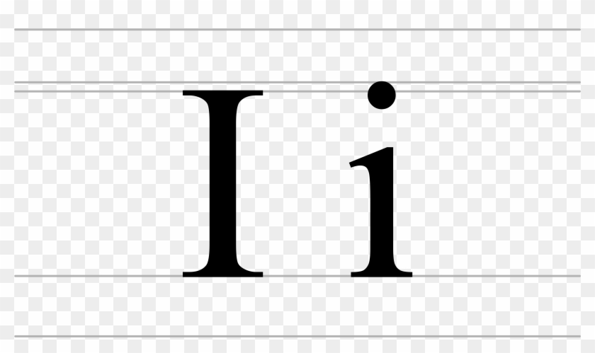 Cyrillic Letter Dotted I - Büyük I Harfi #1368910