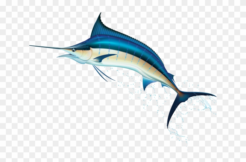 Swordfish Clipart Blue Marlin - Bill Fish Clip Art #1368919
