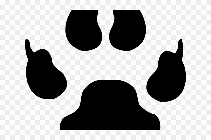 Paw Clipart Big - Icons Paw Prints #1369038