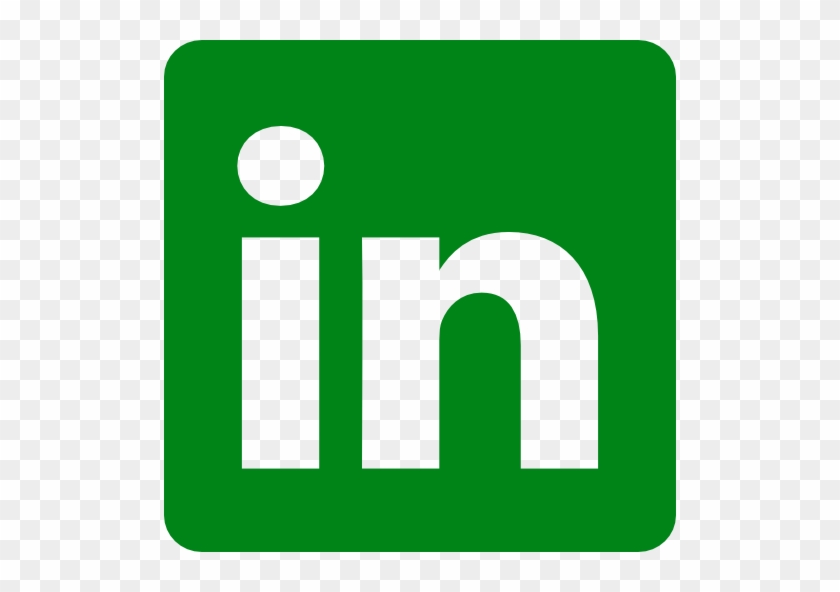 Green Eco Linkedin - Linkedin Logo Bw #1369076