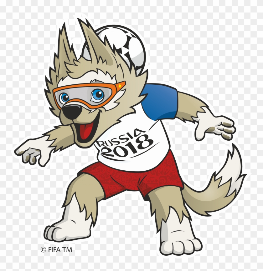 2018 Fifa World Cup Logo & Mascot Zabivaka Logo [fifa - Mascota Del Mundial De Rusia #1369325