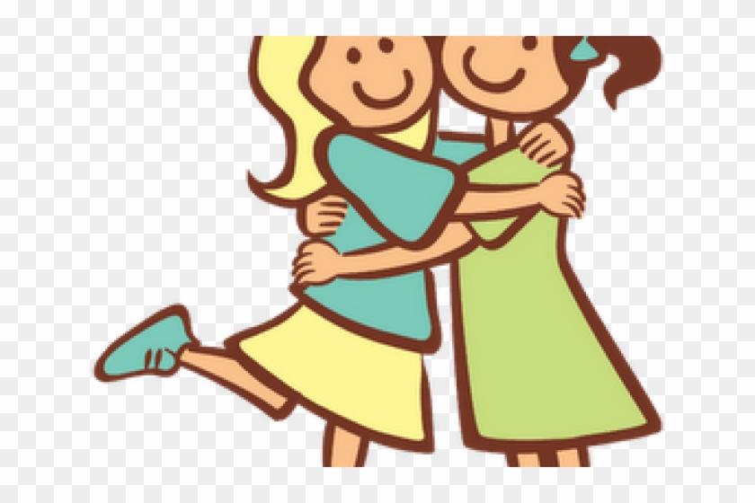 Hug Clipart - Education: Friends And Family #1369352