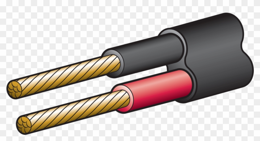 15a 4mm Twin Core Sheathed Cable Red/black (black Sheath) - Red & Black Twin Sheath Cable 4mm (100m Roll) #1369523