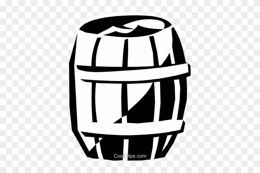 Barrel Royalty Free Vector Clip Art Illustration - Illustration #1369582