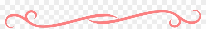 Logo Brand Line Angle - Pink Curly Line #1369621
