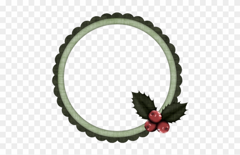 Christmas Round Frame Clip Art - Woocommerce Sold Out Text #1369716