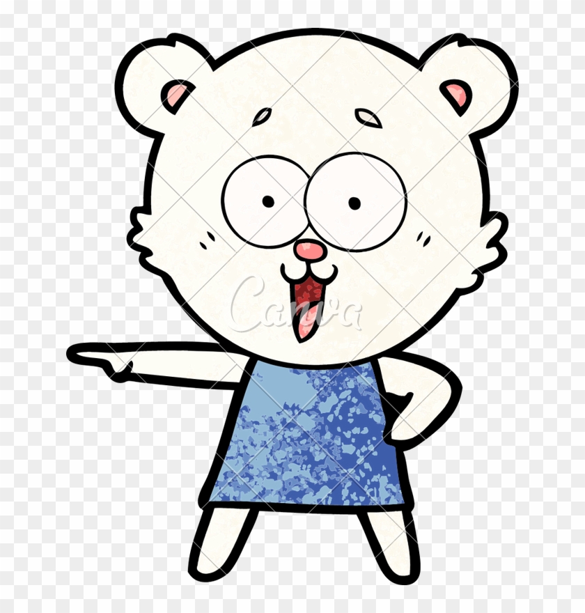 Polar Bear Cartoon - Polar Bear Cartoon #1369747