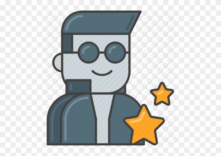 Graphic Library Library Actor Clipart Marker - Movie Star Icon #1369788