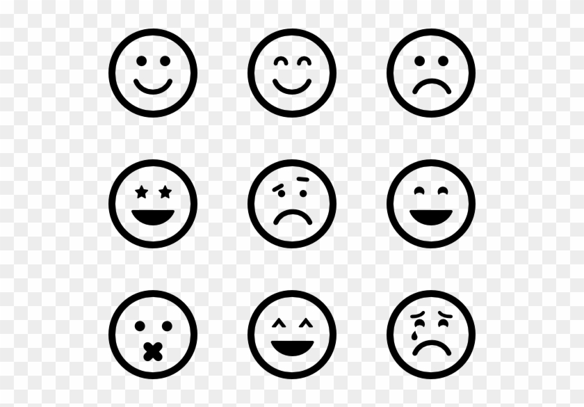 Emoticon Icon Packs Vector Svg Psd - Music Icon Pack Png #1369814