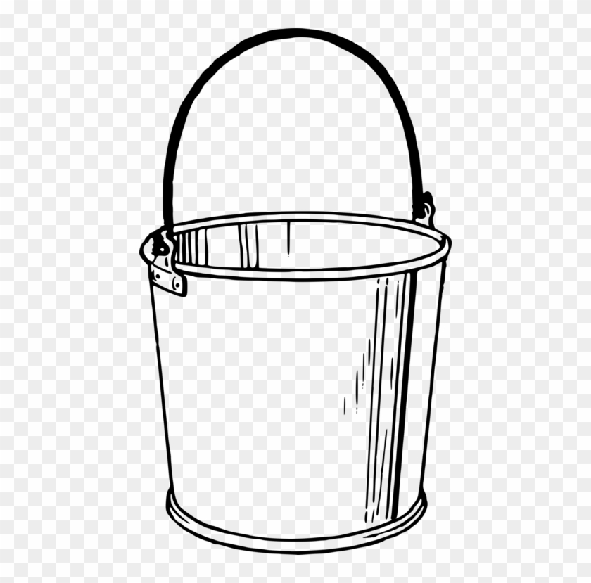 Clip Art Freeuse Stock Coloring Book And Spade Paint - Bucket Clip Art #1369889