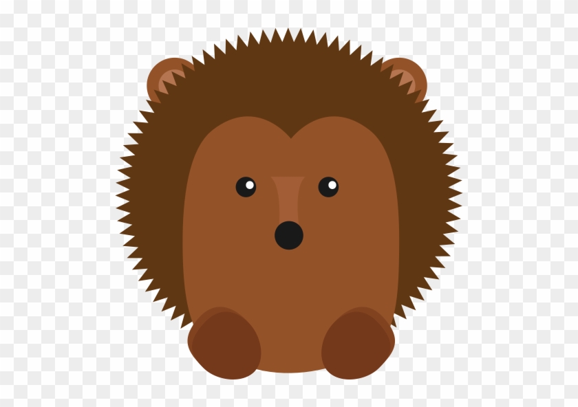 Hedgehog, Flat, Hand Icon - Hedgehog Icons #1370063