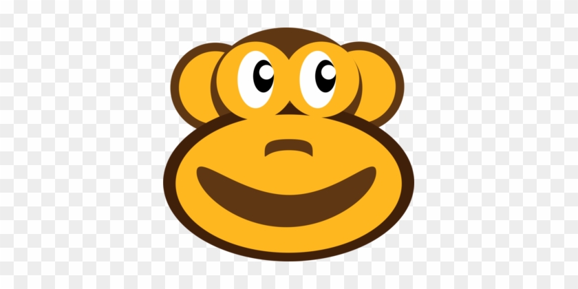 Primate Macaque Monkey Baboons Smiley - Baboons #1370068