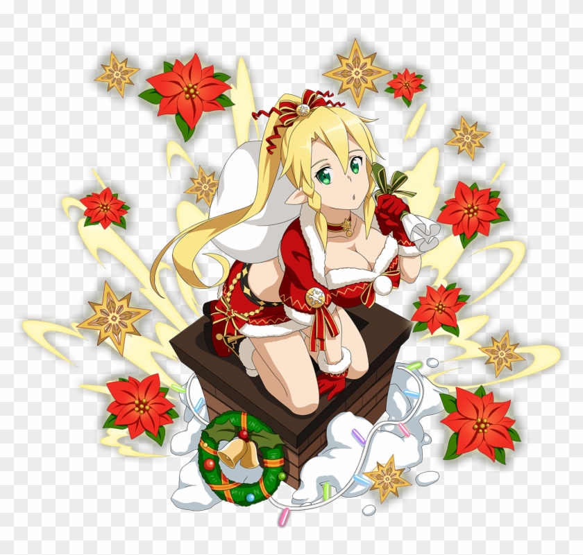 [visitor In Snow] Leafa - Sao Memory Defrag Christmas #1370194