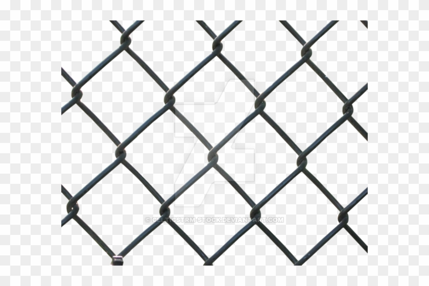 Fence With Hole Png - Rusty Chain Link Fence Png #1370329