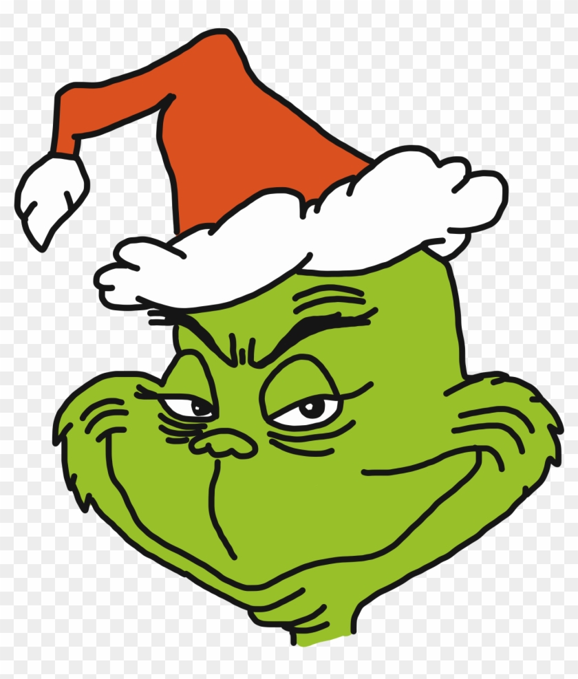 Grinch Face Clipart #1370362