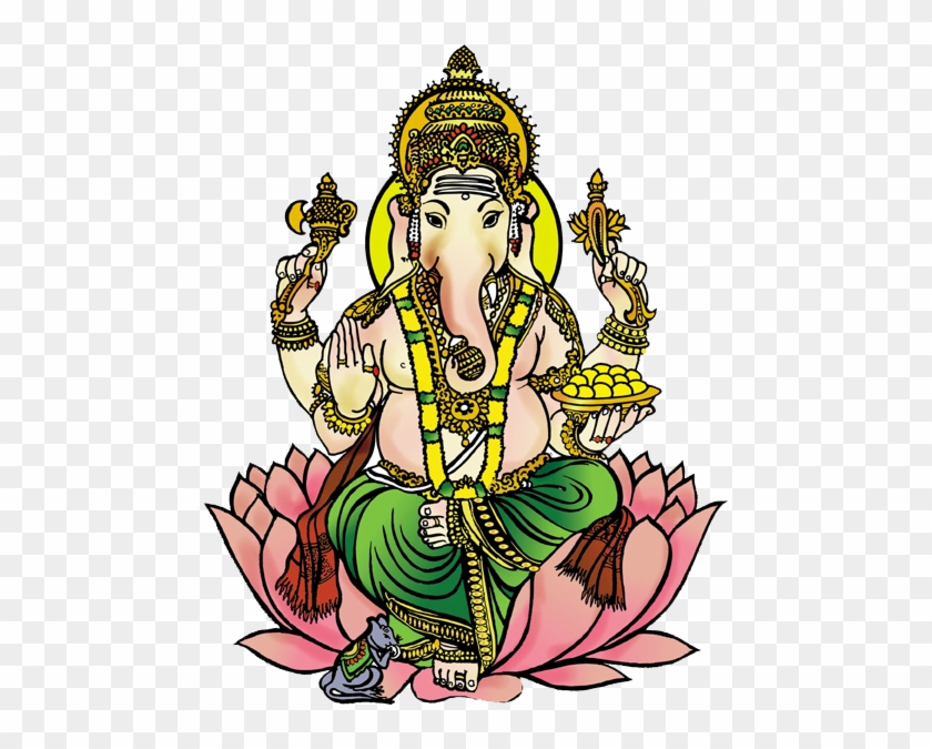 Download Cliparts And Objects In Full Resolution Please - Clipart Of Ganesh Ji #1370405