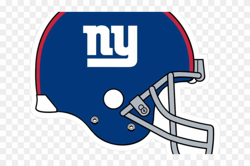 New York Giants Clipart Coloring Page - Kansas Football Helmet Logo #1370412
